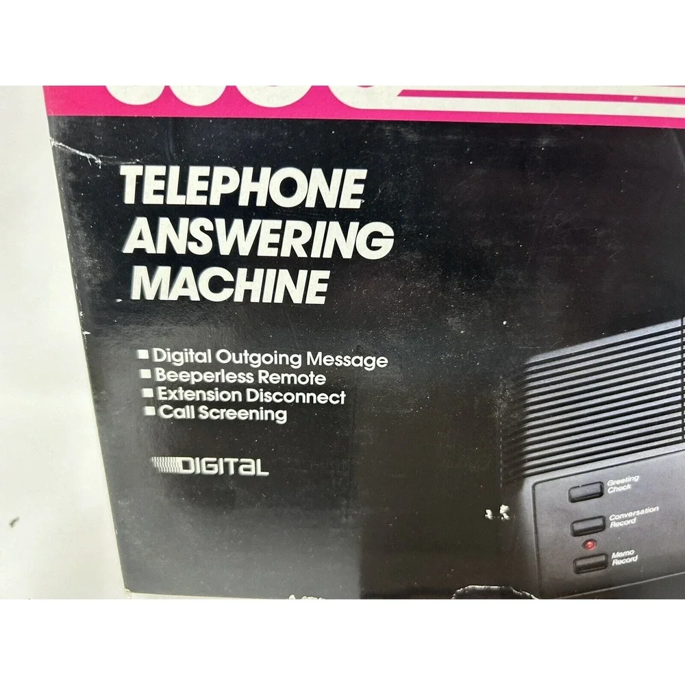 PhoneMate Answering Machine Outgoing‎ Messages Remote 8600 NIB NOS - Picture 4 of 6